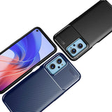 Oppo A36 Kılıf Zore Negro Silikon Kapak Lacivert