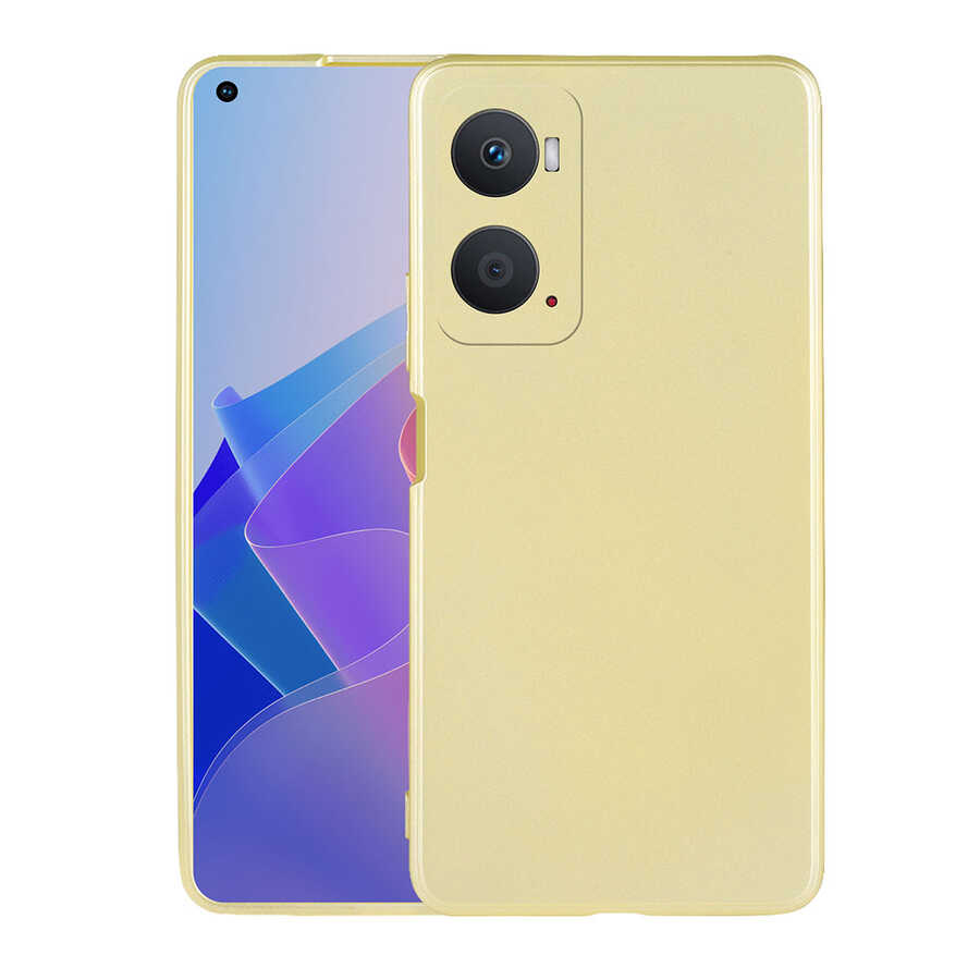 Oppo A36 Kılıf Zore Premier Silikon Kapak Gold