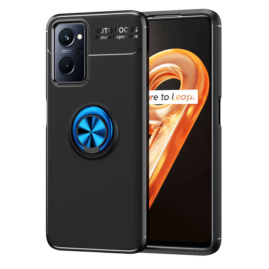 Oppo A36 Kılıf Zore Ravel Silikon Kapak Mavi