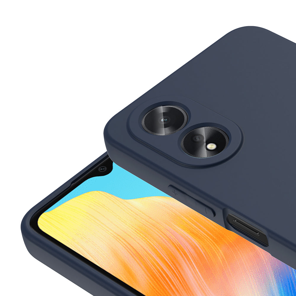 Oppo A38 Kılıf Zore Mara Lansman Kapak Siyah