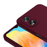 Oppo A38 Kılıf Zore Mara Lansman Kapak Lila