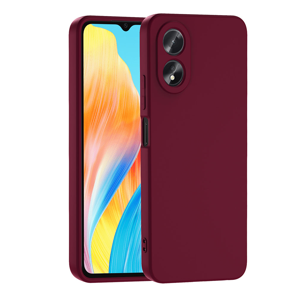 Oppo A38 Kılıf Zore Mara Lansman Kapak Koyu Mor