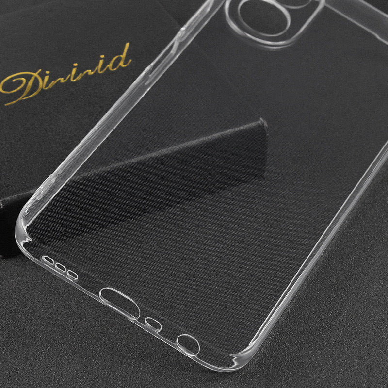 Oppo A38 Kılıf Zore Süper Silikon Kapak Şeffaf