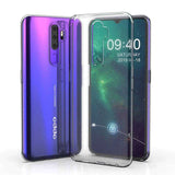Oppo A5 2020 Kılıf Zore Süper Silikon Kapak Renksiz