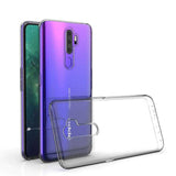 Oppo A5 2020 Kılıf Zore Süper Silikon Kapak Renksiz