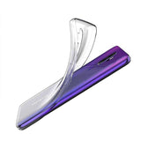 Oppo A5 2020 Kılıf Zore Süper Silikon Kapak Renksiz