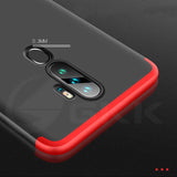 Oppo A5 2020 Kılıf Zore Ays Kapak Kırmızı