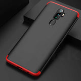 Oppo A5 2020 Kılıf Zore Ays Kapak Kırmızı