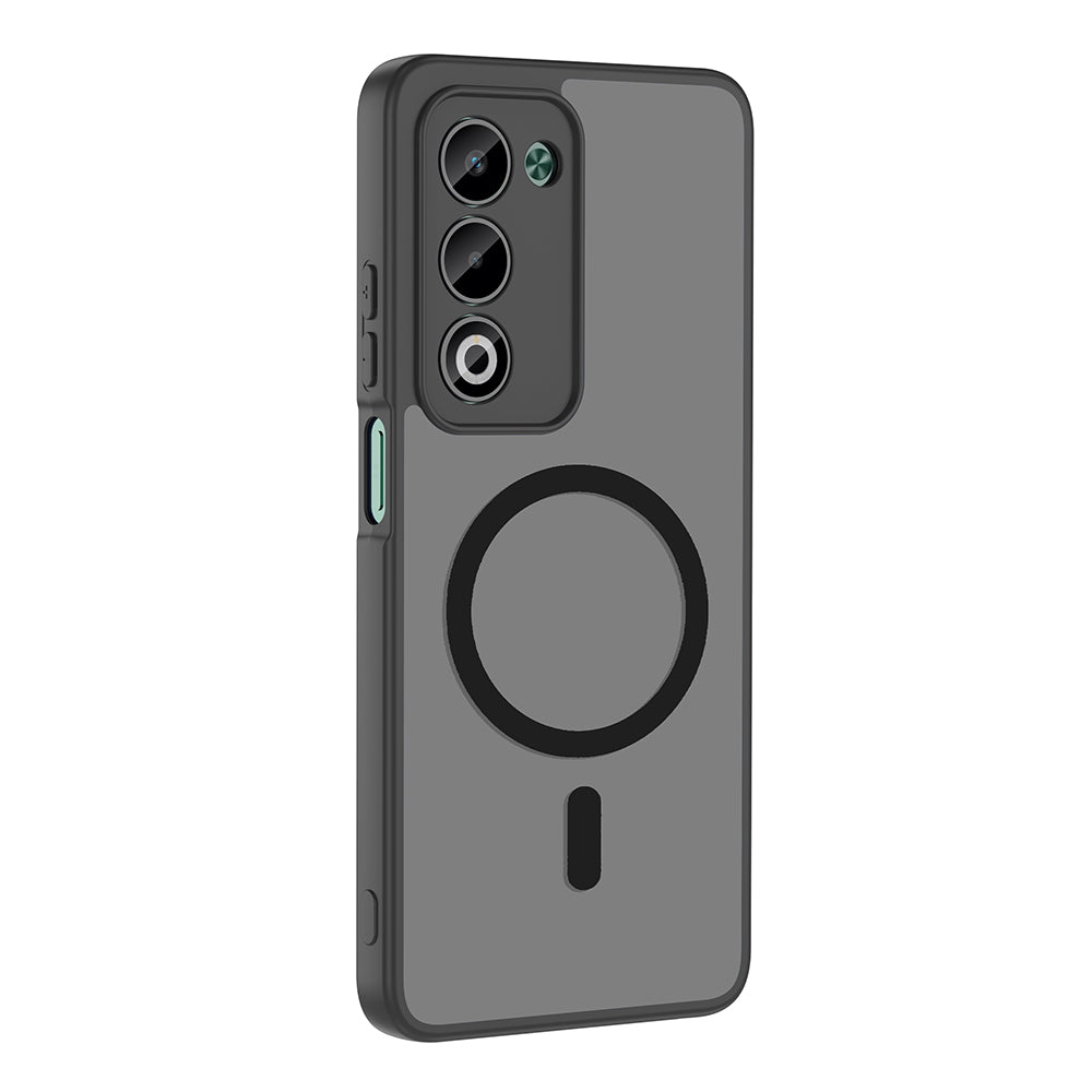Oppo A5 Kılıf M-safe Şarj Özellikli Zore Babet Kapak Siyah
