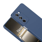 Oppo A5 Kılıf Zore Mara Lansman Kapak Lacivert