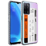 Oppo A54 4G Kılıf Airbag Kenarlı Renkli Desenli Silikon Zore Elegans Kapak NO1