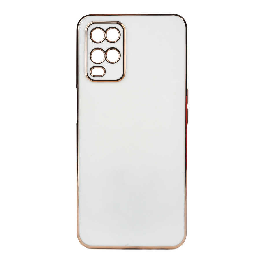 Oppo A54 4G Kılıf Zore Bark Kapak Beyaz