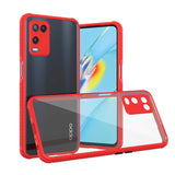 Oppo A54 4G Kılıf Zore Kaff Kapak Lacivert