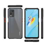 Oppo A54 4G Kılıf Zore Kaff Kapak Lacivert