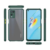 Oppo A54 4G Kılıf Zore Kaff Kapak Lacivert