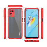 Oppo A54 4G Kılıf Zore Kaff Kapak Koyu Yeşil