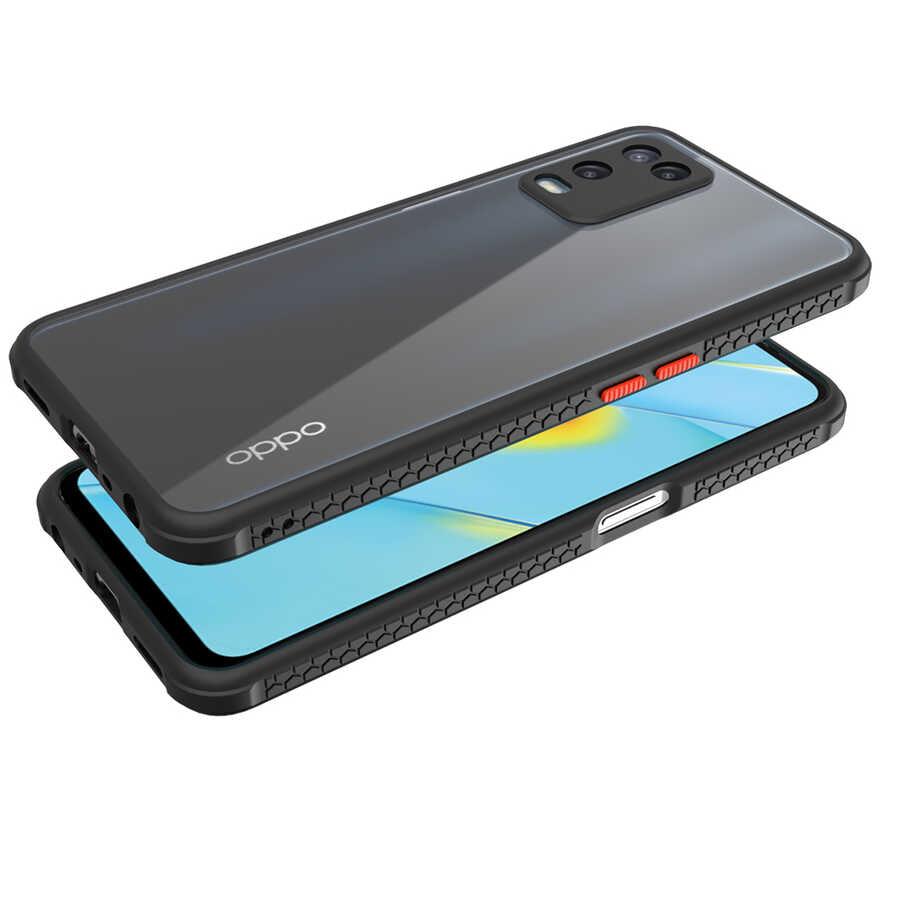 Oppo A54 4G Kılıf Zore Kaff Kapak Koyu Yeşil