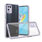 Oppo A54 4G Kılıf Zore Kaff Kapak Mor