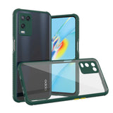 Oppo A54 4G Kılıf Zore Kaff Kapak Koyu Yeşil