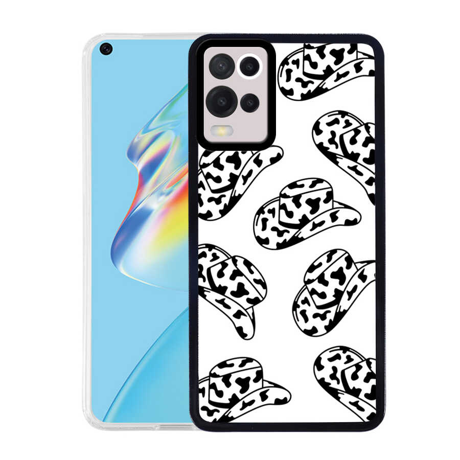 Oppo A54 4G Kılıf Zore M-Fit Desenli Kapak Hat No5