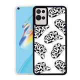 Oppo A54 4G Kılıf Zore M-Fit Desenli Kapak Hat No5