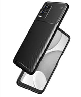 Oppo A54 4G Kılıf Zore Negro Silikon Kapak Kahverengi