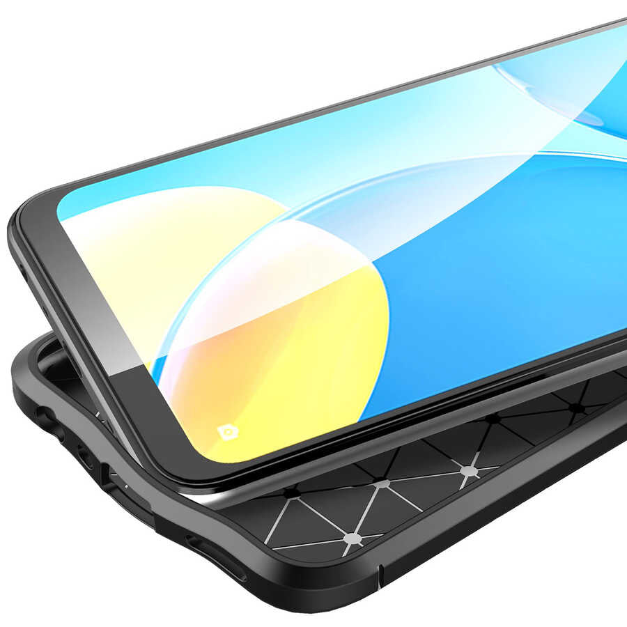 Oppo A54 4G Kılıf Zore Niss Silikon Kapak Lacivert