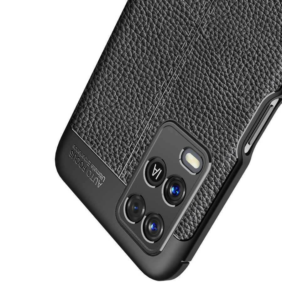 Oppo A54 4G Kılıf Zore Niss Silikon Kapak Kırmızı