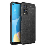 Oppo A54 4G Kılıf Zore Niss Silikon Kapak Siyah