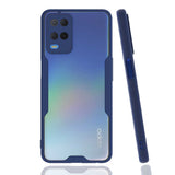Oppo A54 4G Kılıf Zore Parfe Kapak Lacivert