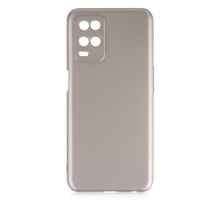 Oppo A54 4G Kılıf Zore Premier Silikon Kapak Gold