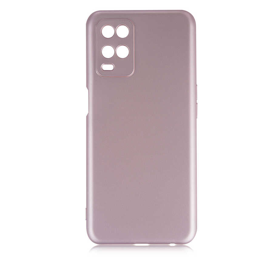 Oppo A54 4G Kılıf Zore Premier Silikon Kapak Rose Gold