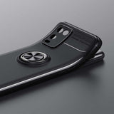 Oppo A54 4G Kılıf Zore Ravel Silikon Kapak Siyah
