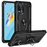 Oppo A54 4G Kılıf Zore Vega Kapak Siyah
