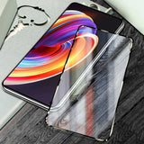 Oppo A54 4G Zore Kenarları Kırılmaya Dayanıklı Cam Ekran Koruyucu Siyah
