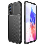 Oppo A55 4G Kılıf Zore Negro Silikon Kapak Siyah