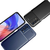 Oppo A55 4G Kılıf Zore Negro Silikon Kapak Lacivert