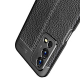Oppo A55 4G Kılıf Zore Niss Silikon Kapak Siyah