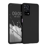 Oppo A55 4G Kılıf Zore Premier Silikon Kapak Siyah