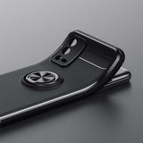 Oppo A55 4G Kılıf Zore Ravel Silikon Kapak Kırmızı