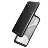 Oppo A55 5G Kılıf Zore Negro Silikon Kapak Kahverengi