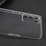 Oppo A55 5G Kılıf Zore Süper Silikon Kapak Renksiz
