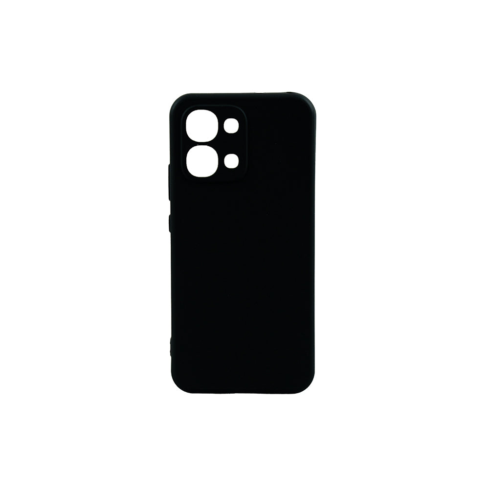 Oppo A6 Pro Kılıf Zore Biye Silikon Siyah