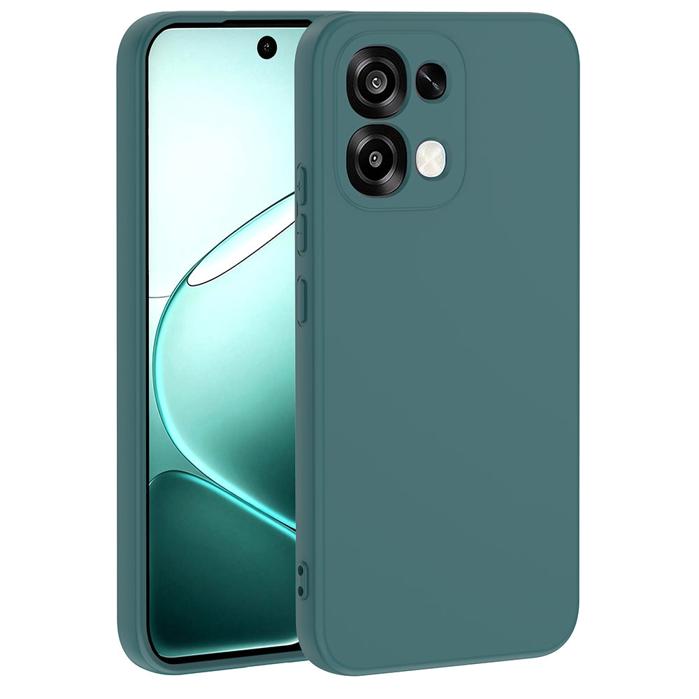 Oppo A6 Pro Kılıf Mara Lansman Kapak Koyu Yeşil