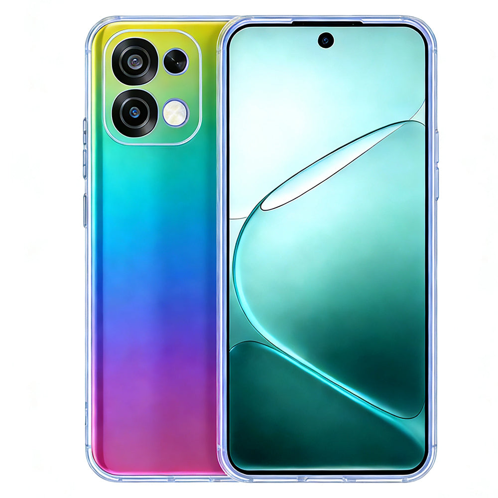 Oppo A6 Pro Kılıf Süper Silikon Kapak Şeffaf