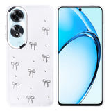 Oppo A60 Kılıf Airbag Tasarımlı Simli Şeffaf Zore Kutup Kapak Fiyonk