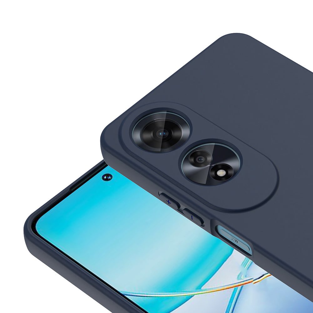 Oppo A60 Kılıf Zore Mara Lansman Kapak Siyah