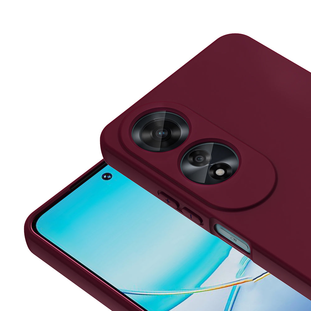 Oppo A60 Kılıf Zore Mara Lansman Kapak Lila