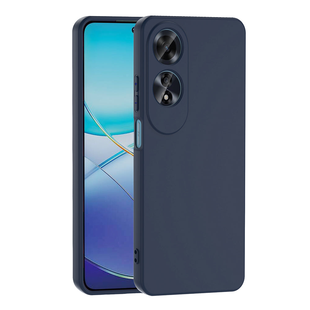 Oppo A60 Kılıf Zore Mara Lansman Kapak Lacivert