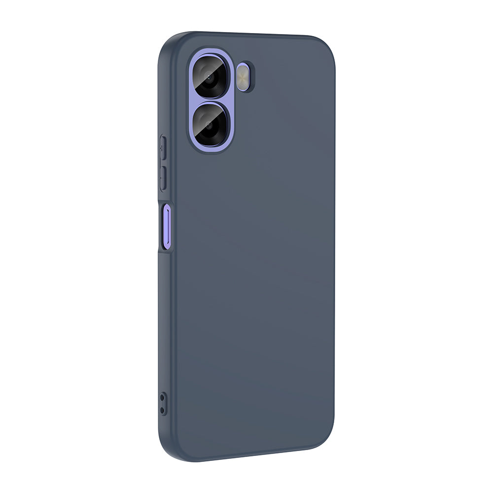 Oppo A6T Kılıf Zore Mara Lansman Kapak Lacivert